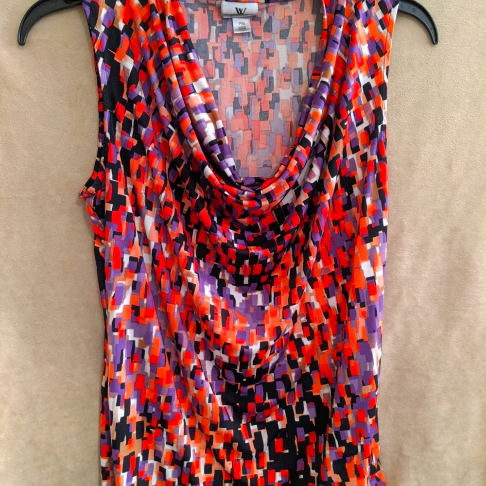 Sleeveless blouse